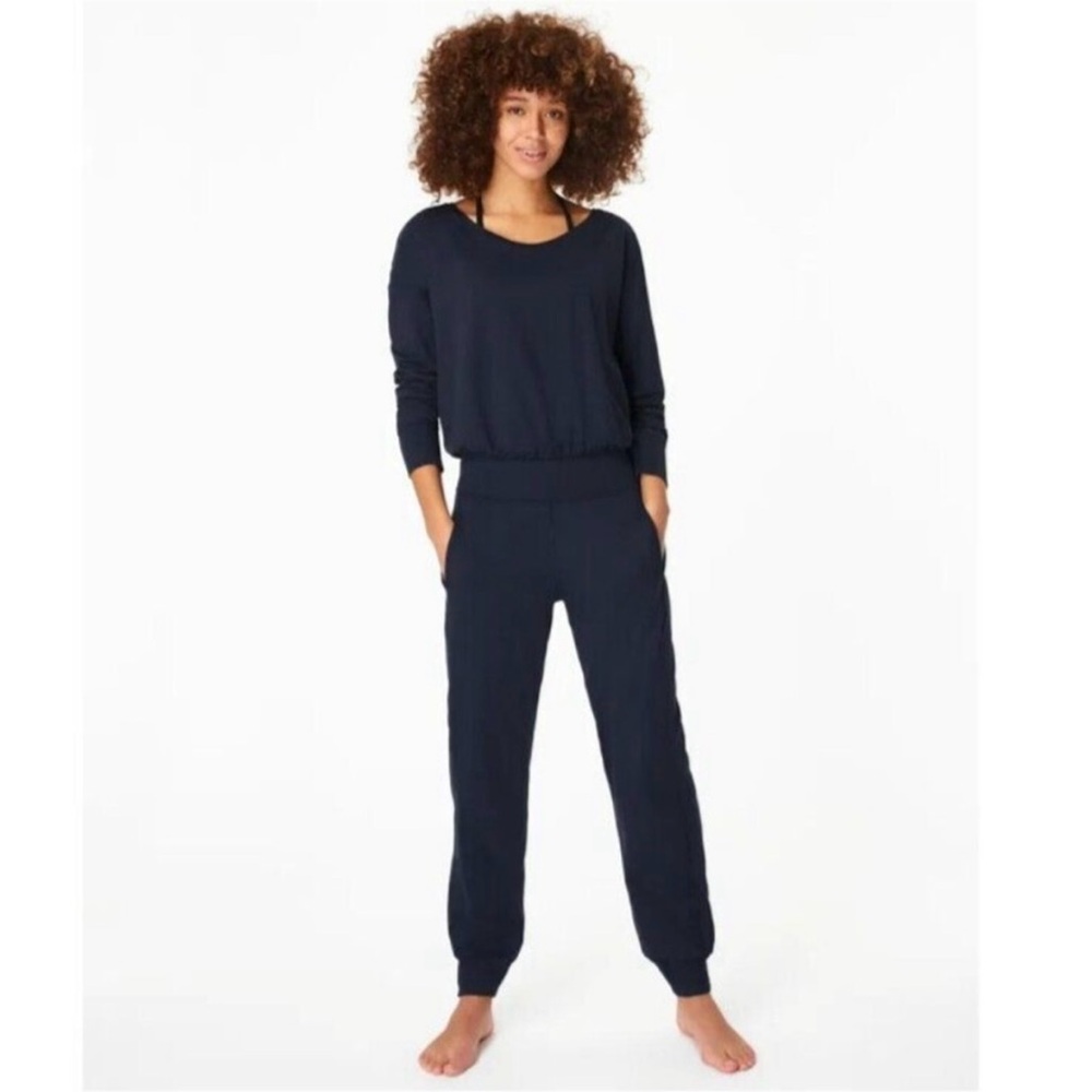 NWT Sweaty Betty Gary Long Sleeve Jumpsuit